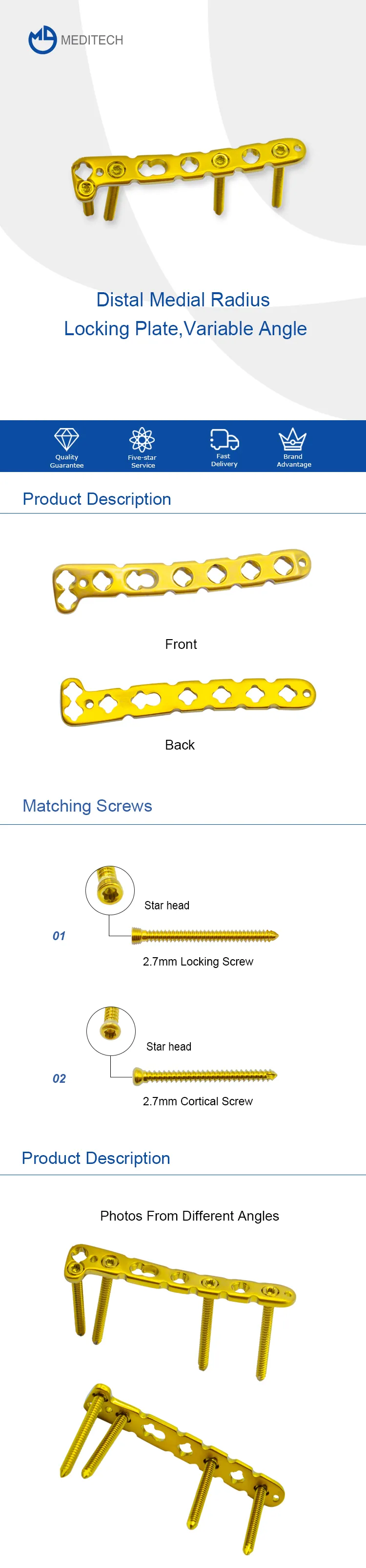 va distal medial radius locking plate