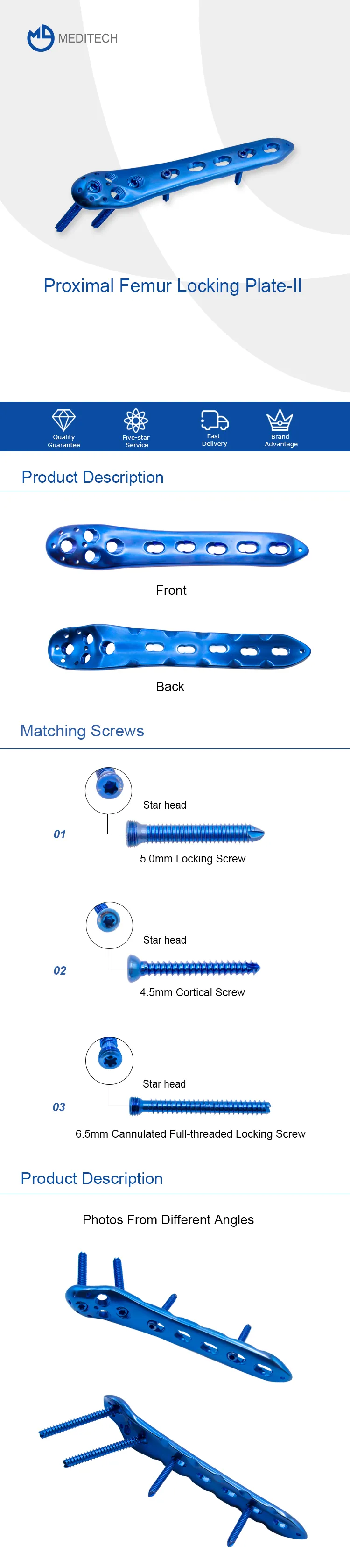 proximal femoral locking plate ii
