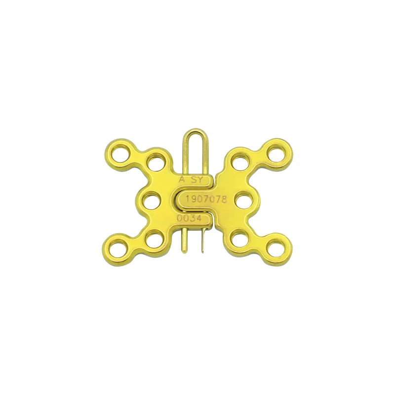 sternum locking plate with clip v