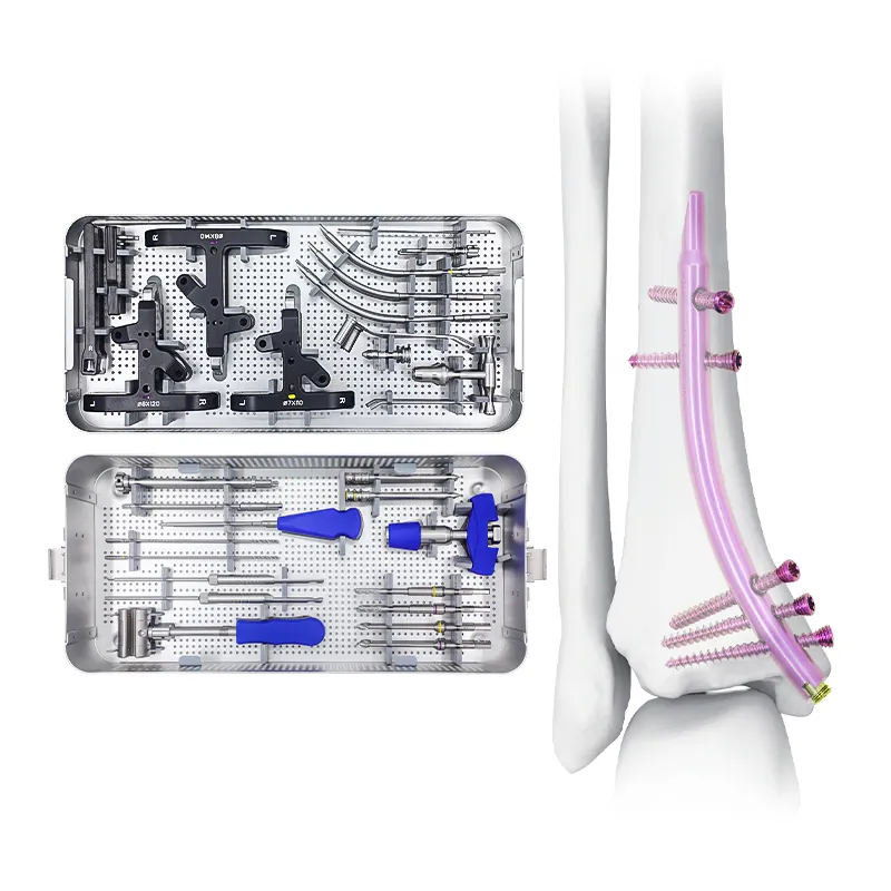 distal tibial intramedullary nail dtn instrument set
