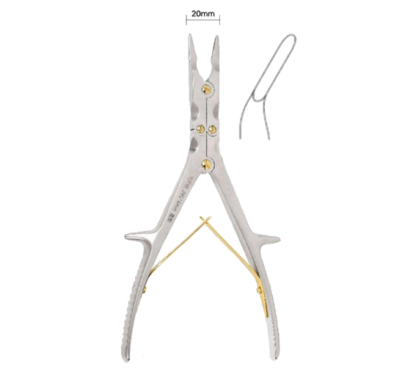 double joint rongeur large open file