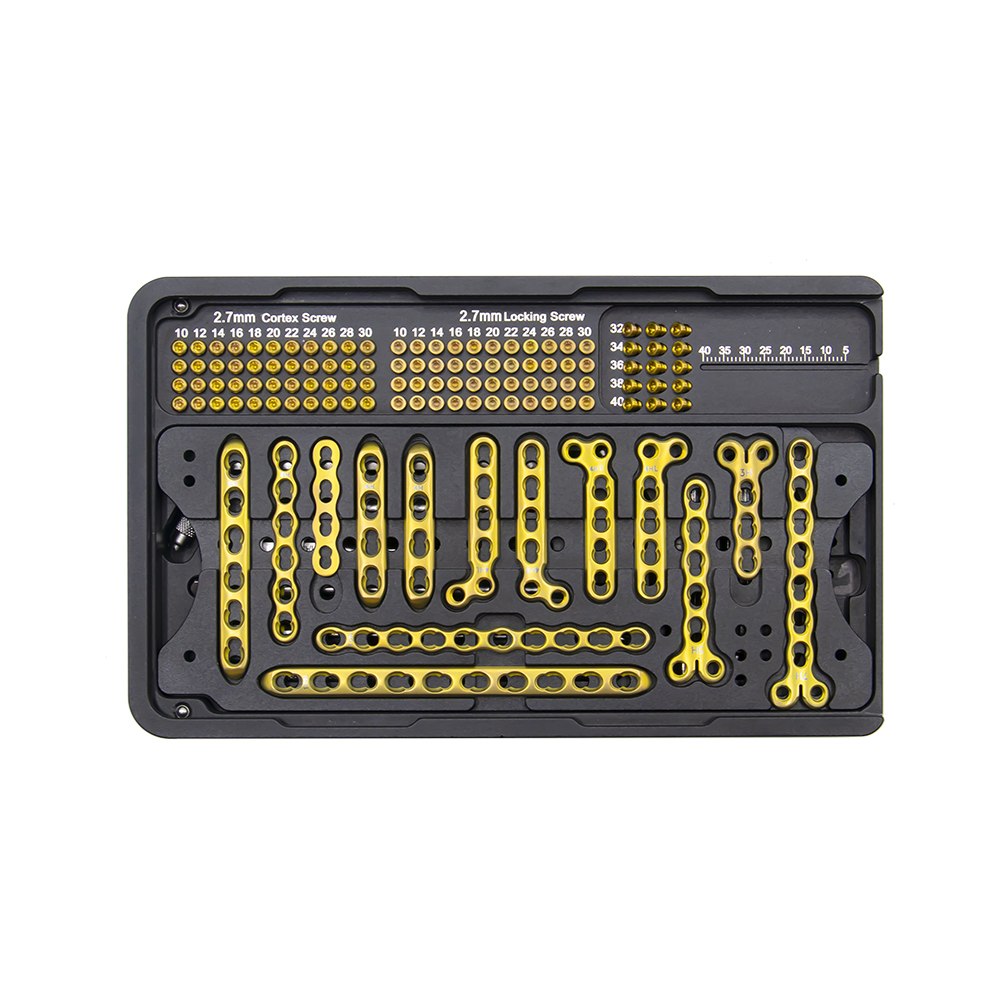 2 7mm mini fragment locking plate instrument set