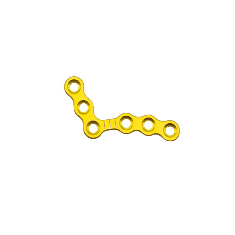 1 5mm anatomical l plate 6 holes maxillofacial plate