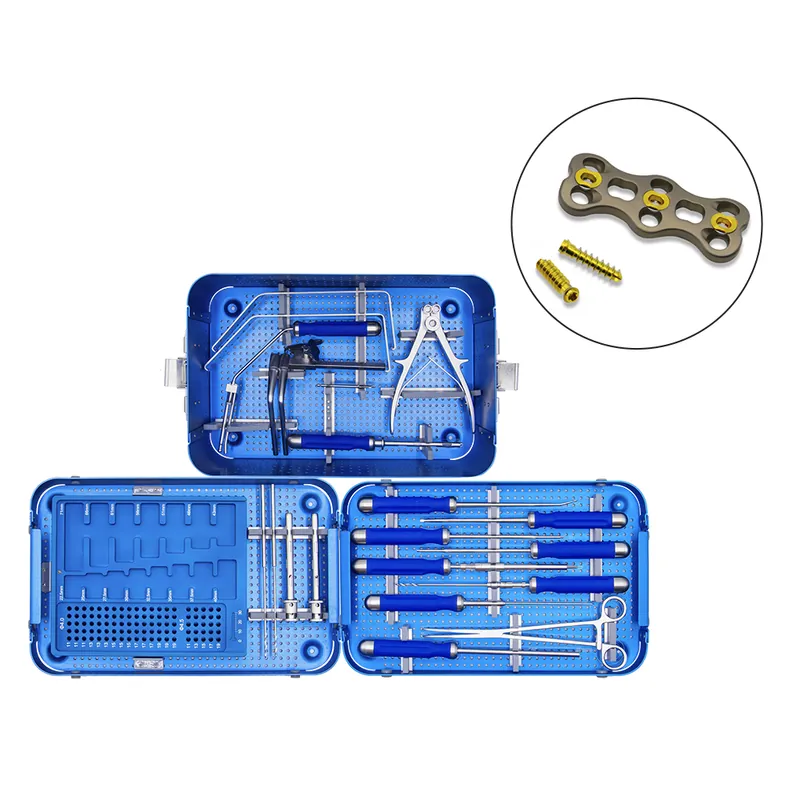 anterior cervical plate instrument set