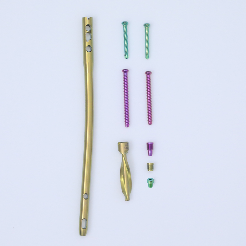 dfn distal femur intramedullary nail instrument set spiral blade screw type 1200 21
