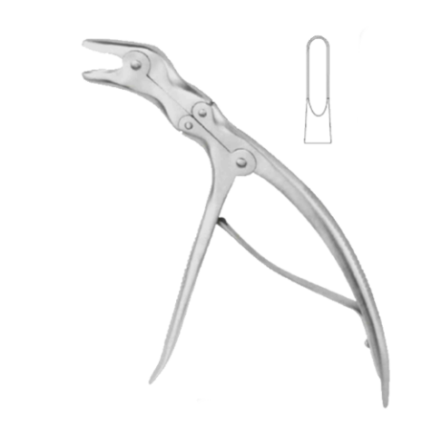 postcranial double joint rongeur