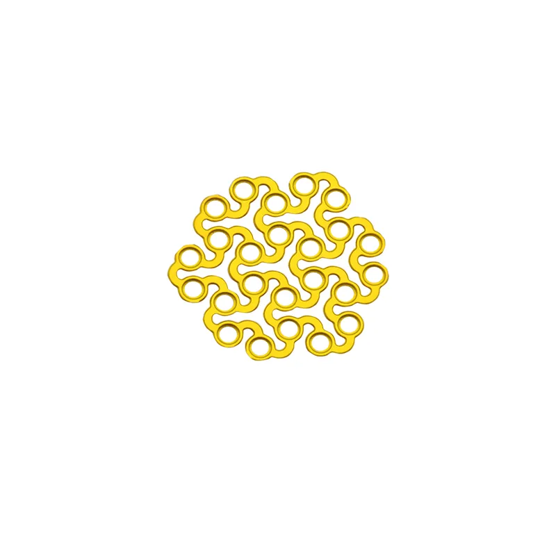 minimally interlink titanium mesh