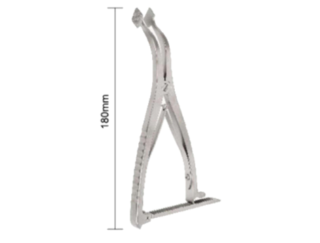 thin square slices calcaneus distractor