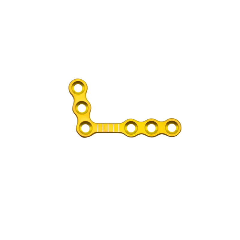 1 5mm l plate 6 holes maxillofacial plate