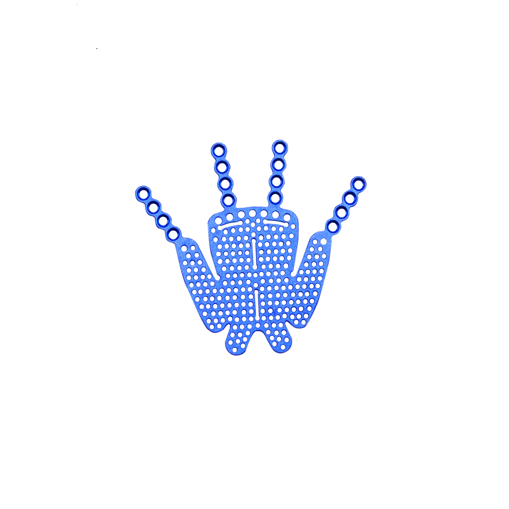 1 5mm orbital plate type ii maxillofacial plate