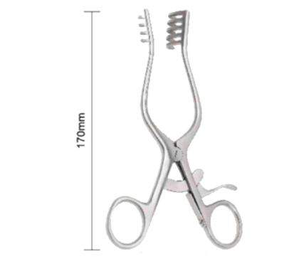 multi hook retractor 170mm