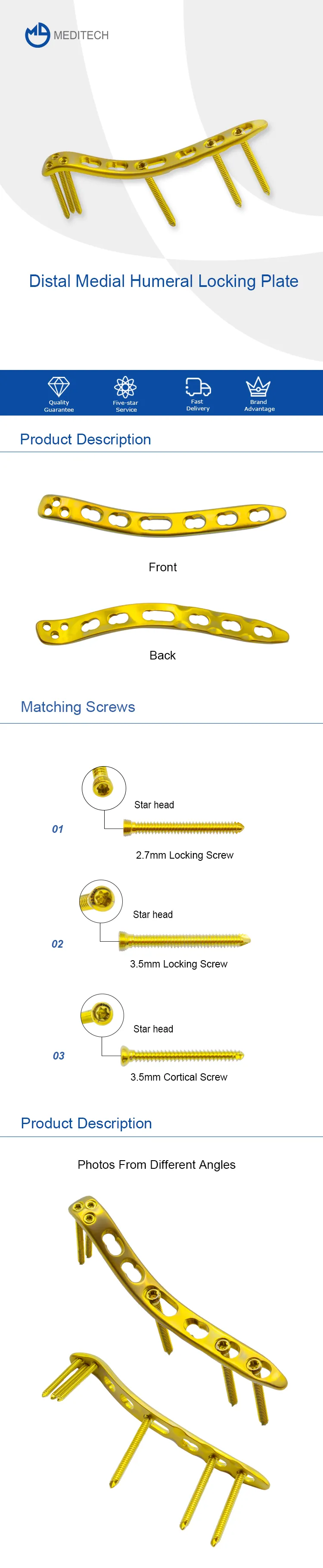 distal medial humeral locking plate