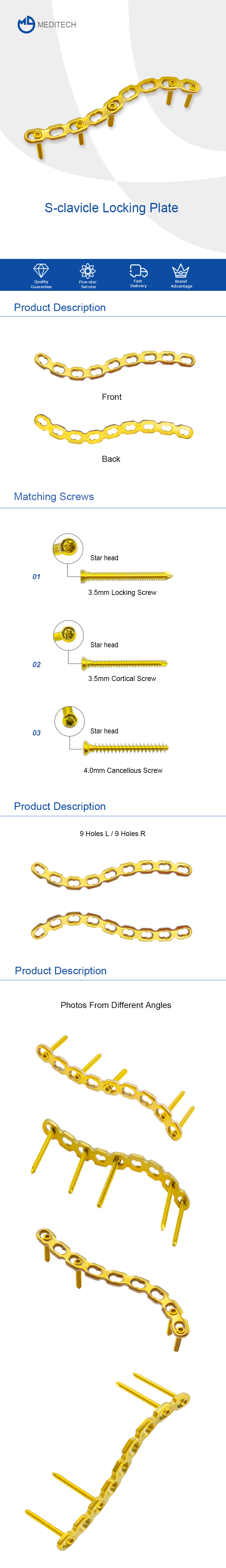 s clavicle locking plate