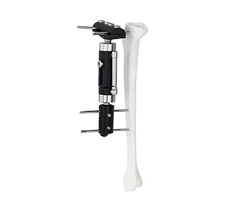 dynamic axial proximal femoral fragment external fixator