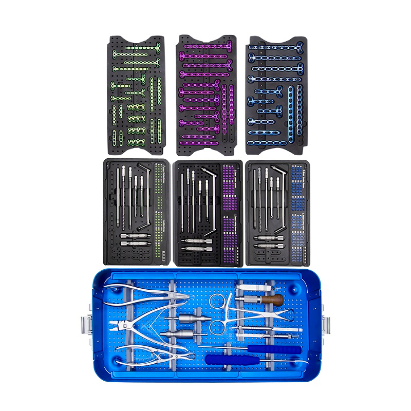 mini fragment locking plate instrument set