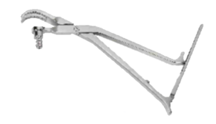guide bone holding forceps
