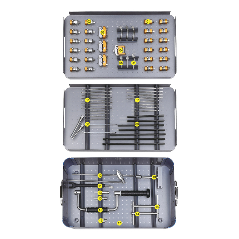 hoffmann type small fragment external fixator instrument set 7100 01