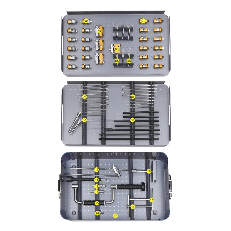 hoffmann type small fragment external fixator instrument set 7100 01