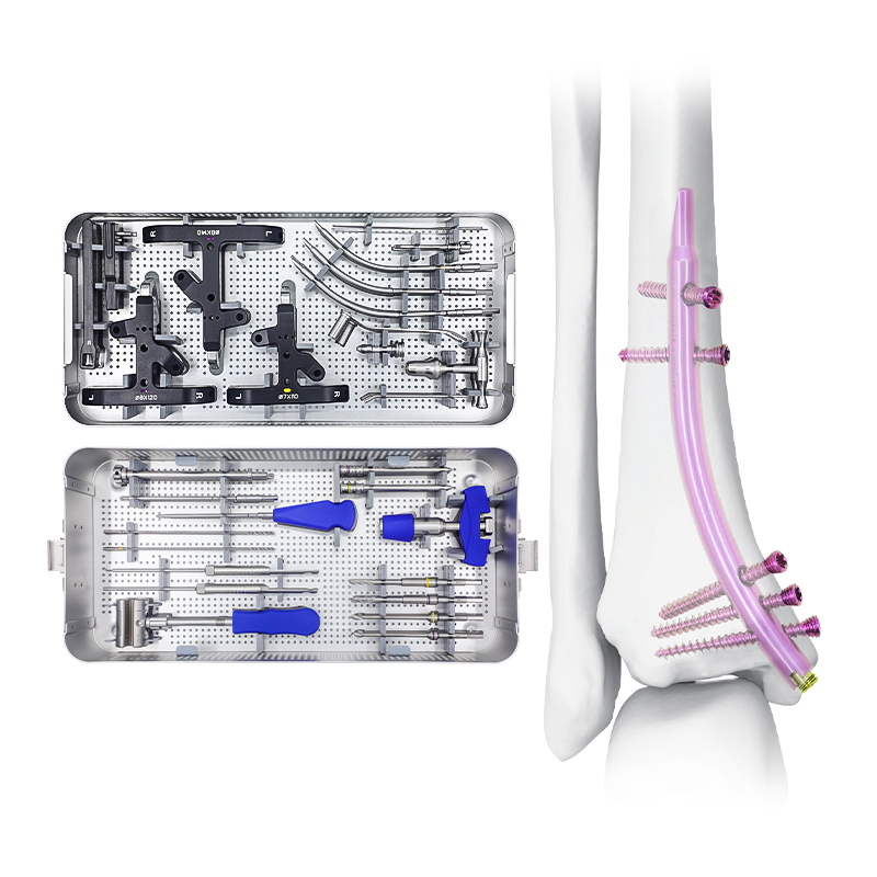 distal tibial intramedullary nail dtn instrument set