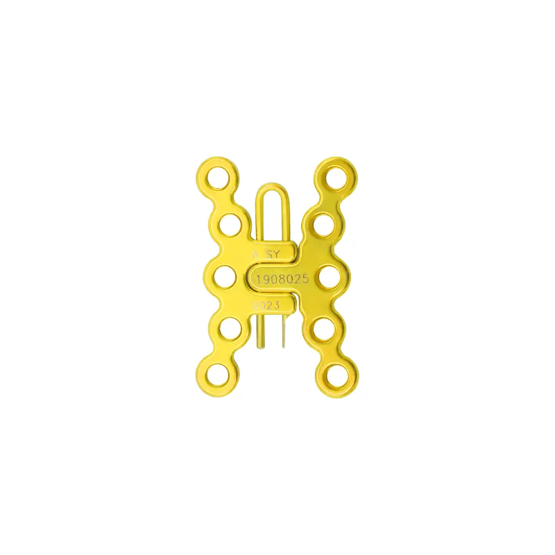 sternum locking plate with clip iv