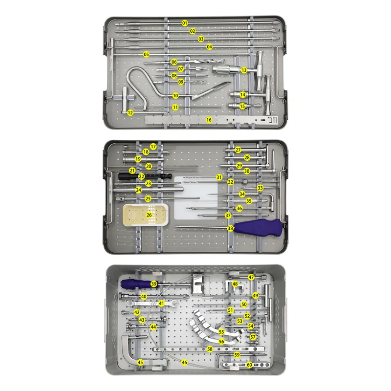 humeral intramedullary nail blade type instrument set