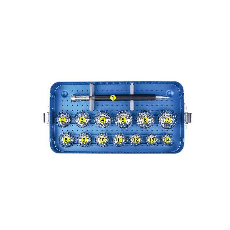 orthopedic implants acetabular reamer instrument set m 22
