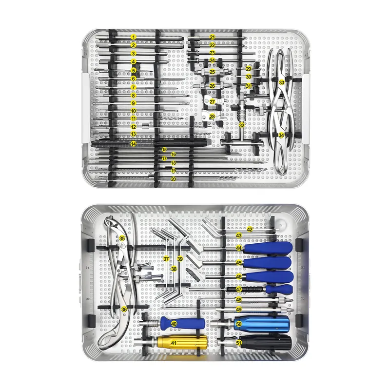 2 7 3 5 5 0 pediatric osteotomy locking plate instrument set
