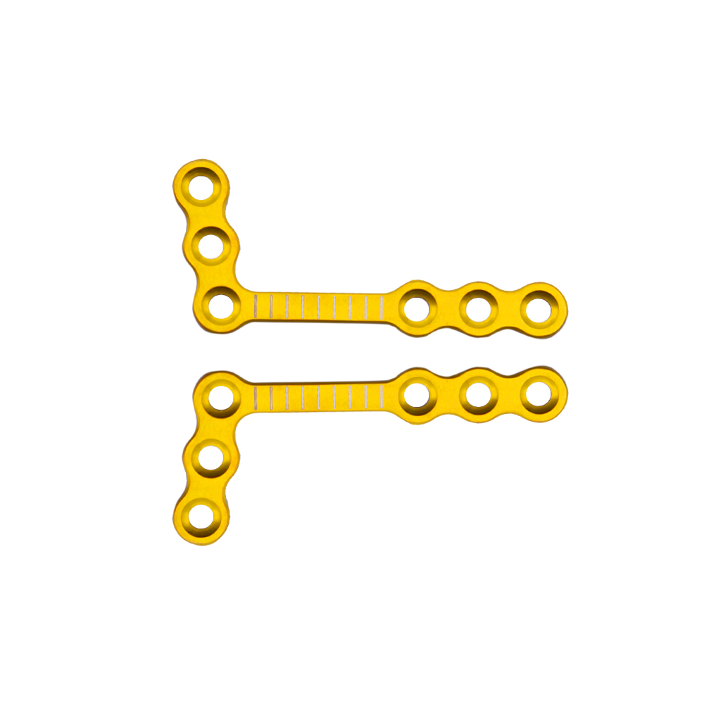 1 5mm l plate 6 holes maxillofacial plate