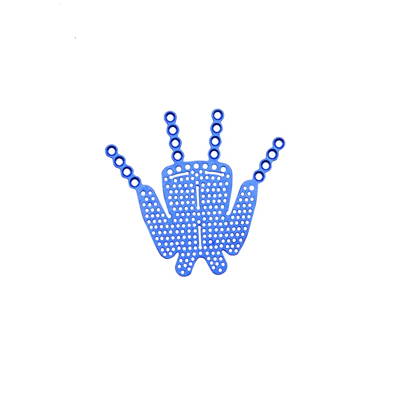 1 5mm orbital plate type ii maxillofacial plate