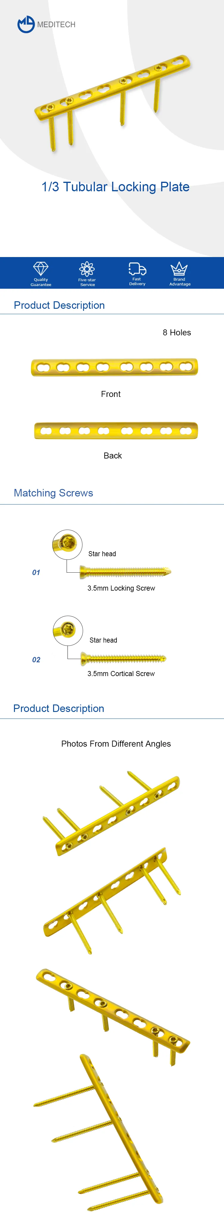 1 3 tubular locking plate