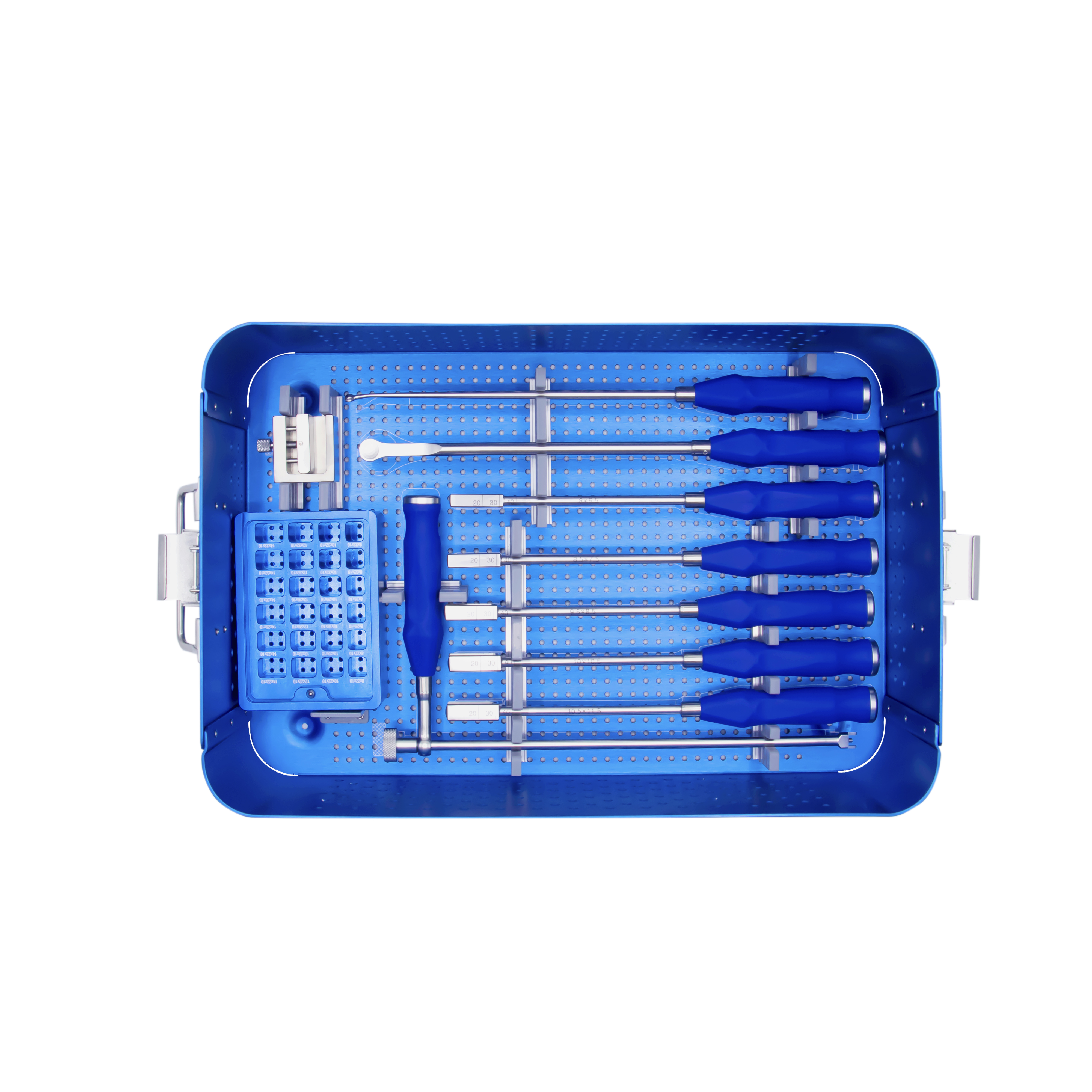 plif peek cage titanium lumbar cage instrument set
