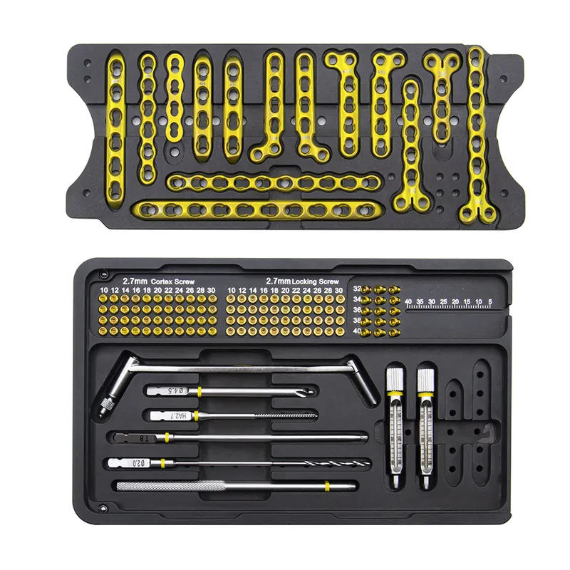 2 7mm mini fragment locking plate instrument set