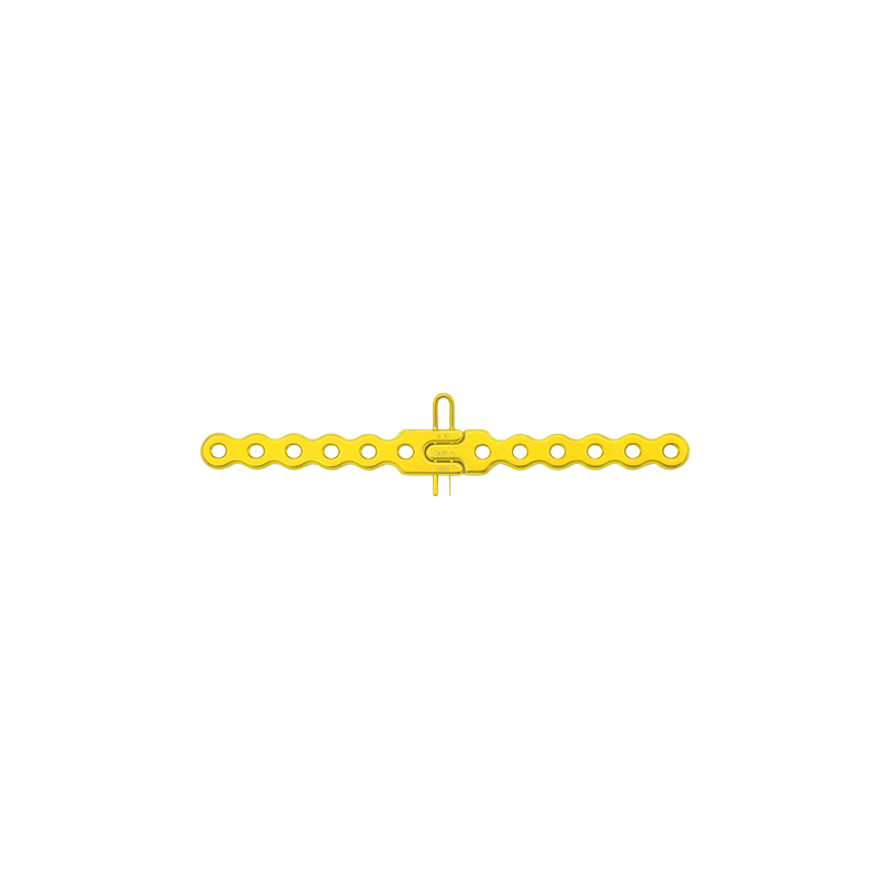 straight sternum locking plate with clip i