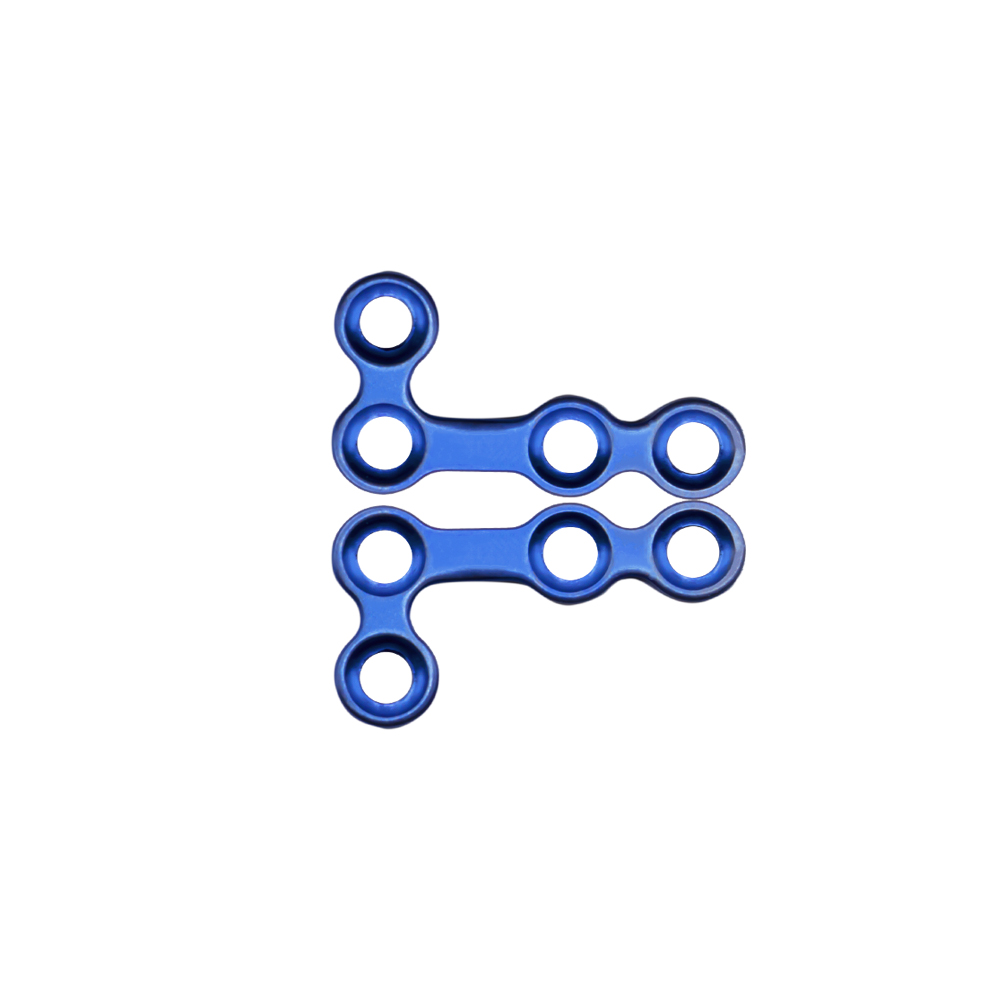 2 0mm 90 l type locking plate maxillofacial plate