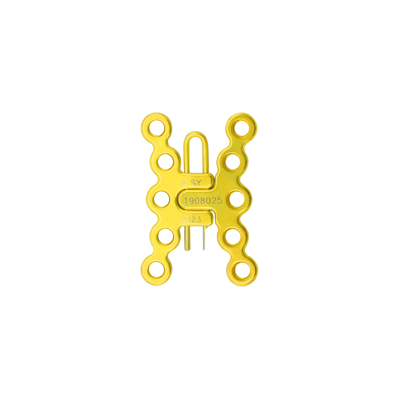 sternum locking plate with clip iv