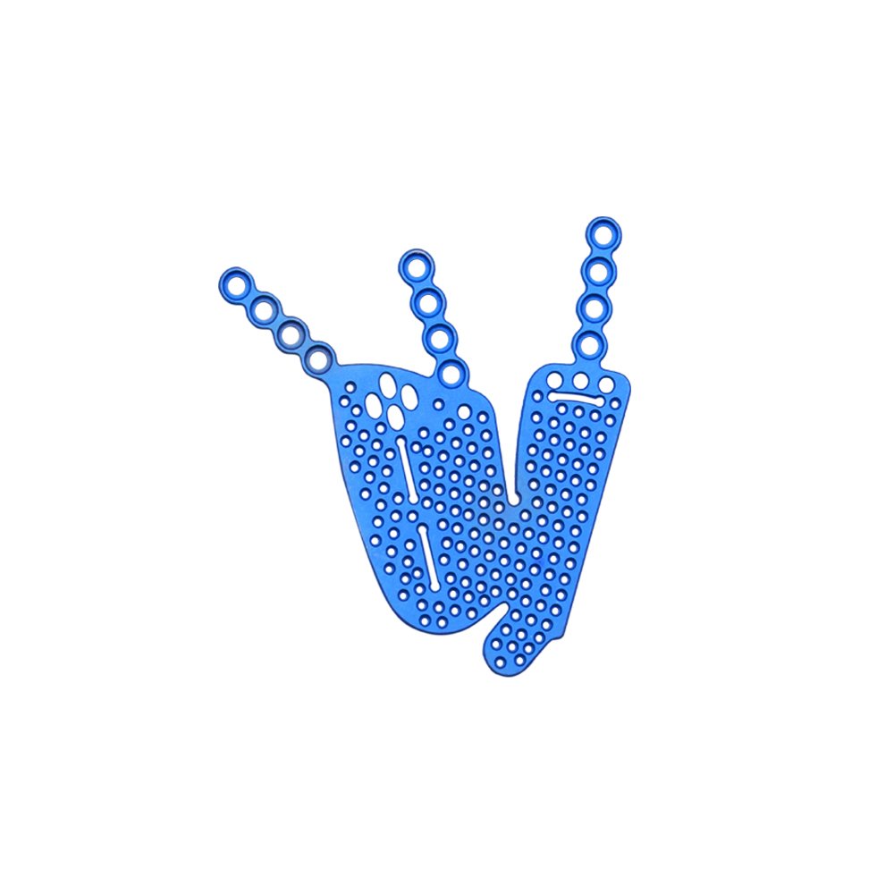 1.5MM Orbital Plate,Type-IV Maxillofacial Plate - 1