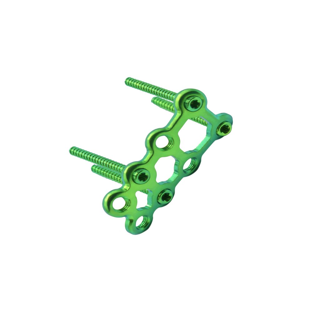 1.5mm Mini Strut Locking Plate (Oblique-angled) - 2